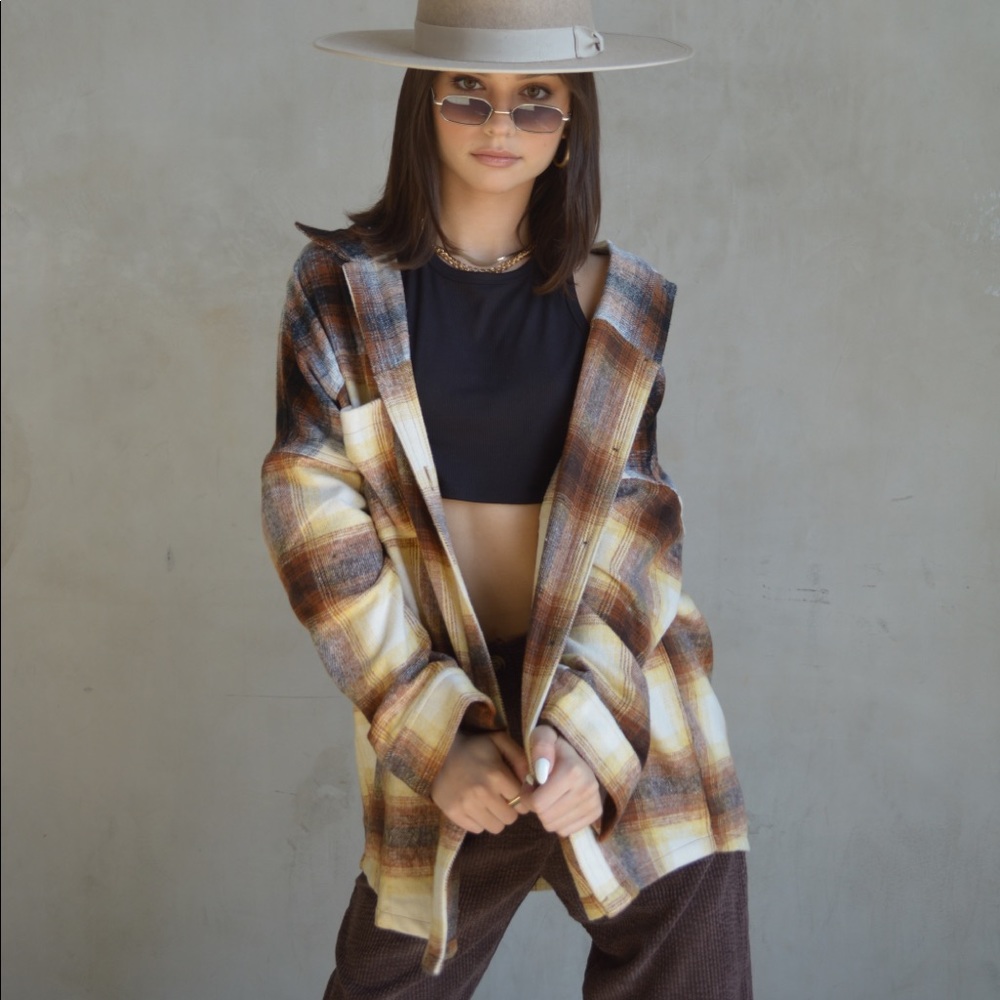 Lake Tahoe Flannel Button Up Jacket - Picture 4 of 10